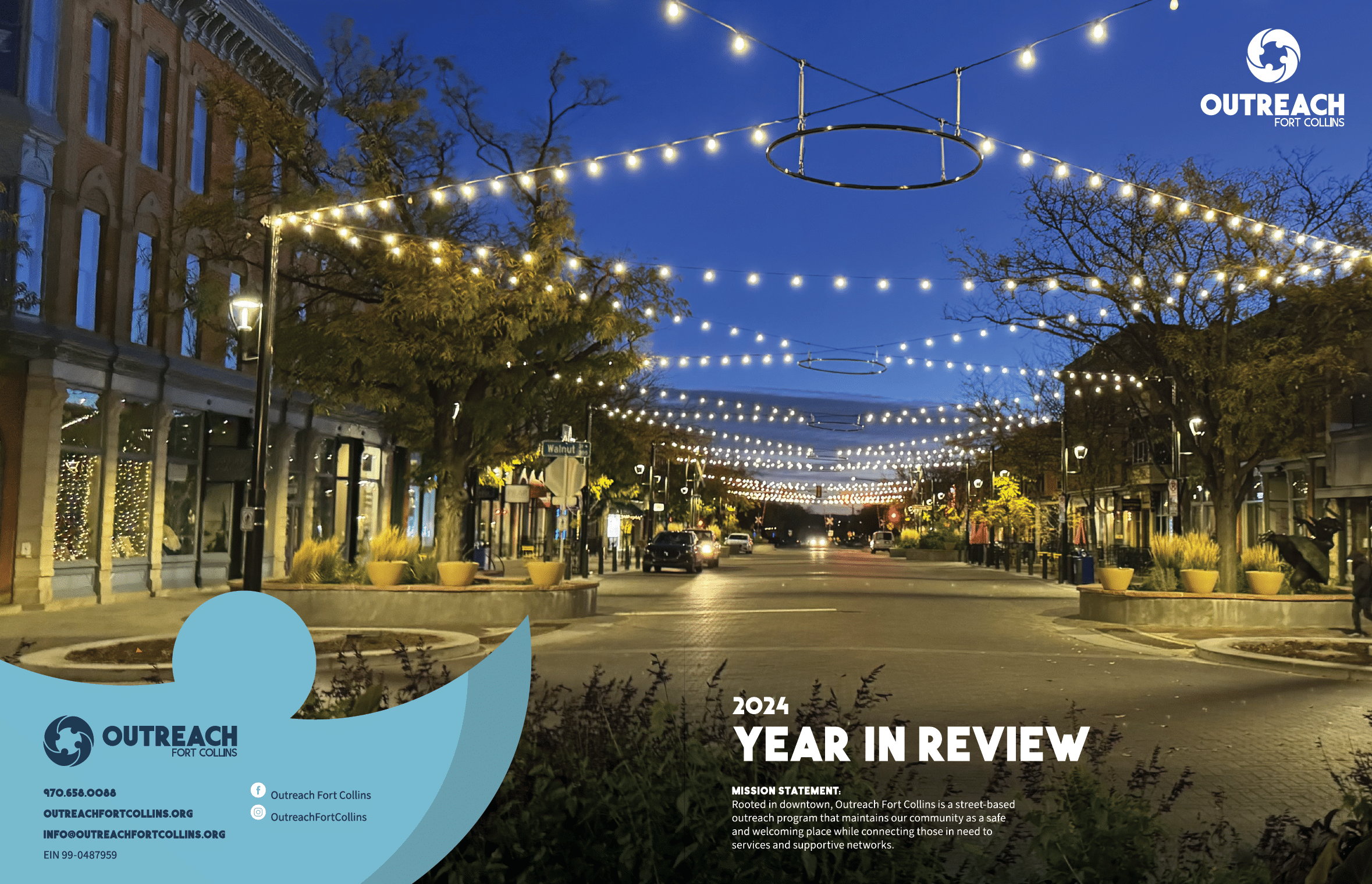 2023 annual report booklet open
